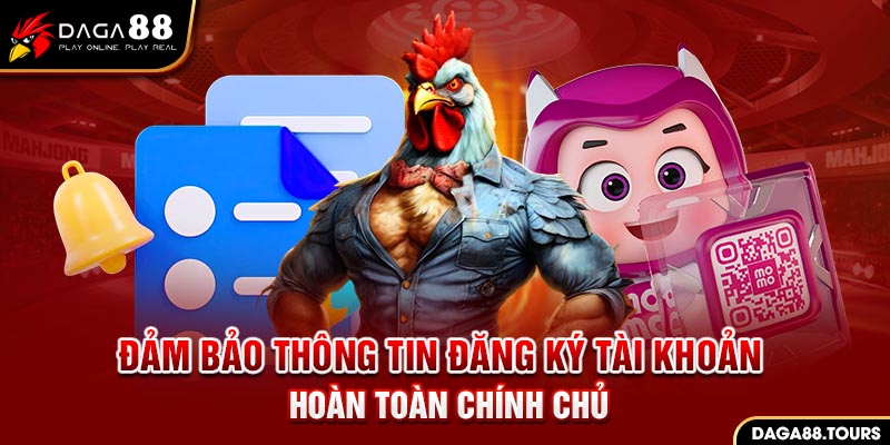 Lưu ý khi mở tài khoản Daga88